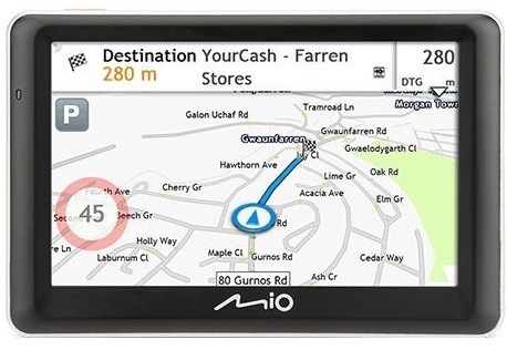 Navigační systém GPS Mio Spirit 7700 Full Europe Lifetime černá