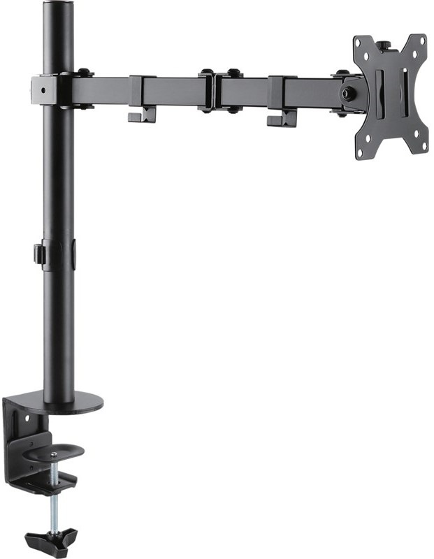 Držák TV STELL Single na 1 monitor 13" až 32", nosnost 8 kg - černý