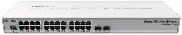 Switch MikroTik CRS326-24G-2S bílý Switch MikroTik CRS326-24G-2S bílý
