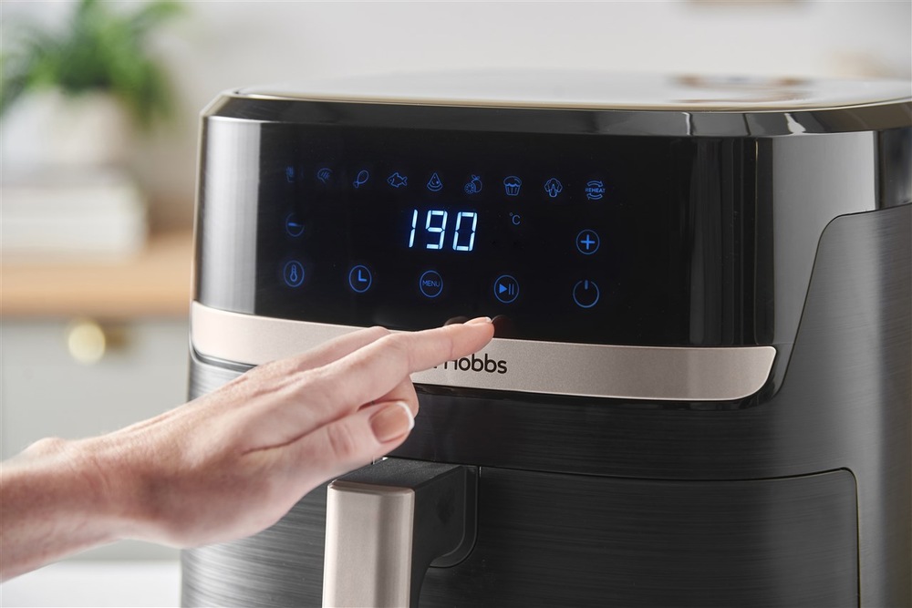 Fritéza horkovzdušná RUSSELL HOBBS Satisfry Air 27630-56, 8,3 l černá