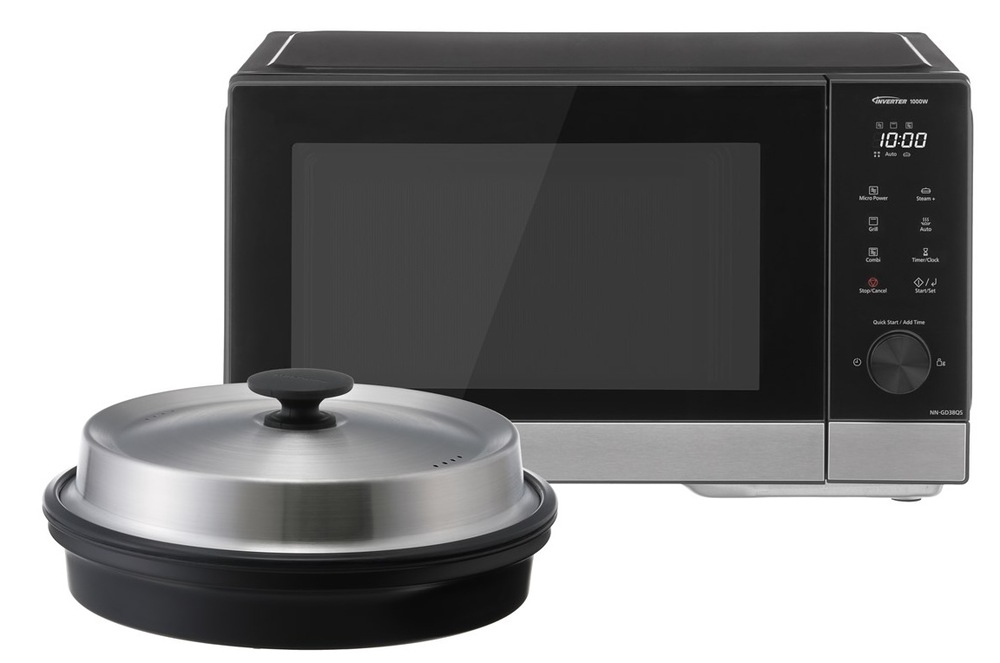 Mikrovlnná trouba Panasonic NN-GD38QSEPG šedá Mikrovlnná trouba Panasonic NN-GD38QSEPG šedá