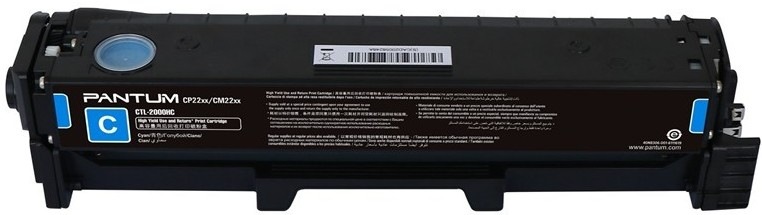 Azurový toner Pantum CTL-2000HC s výtěžností 3 500 stran