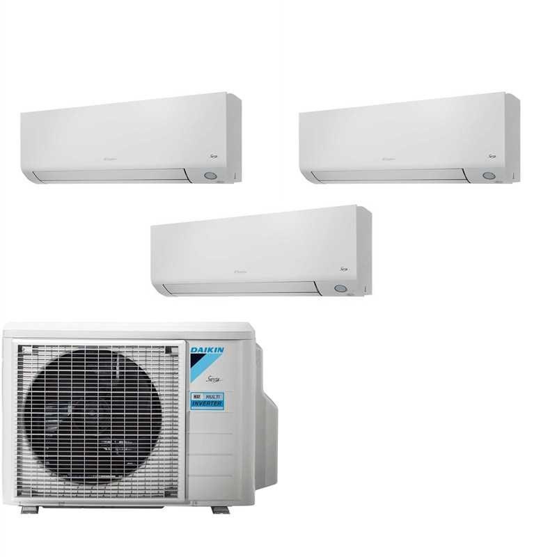 Set Daikin splitová klimatizace 3AMXM52N9 + 3× ATXM25A Siesta Perfera