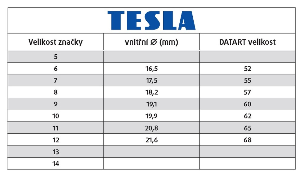 Chytrý prsten Tesla Ring G55 velikost 6 (16,50 mm) černý