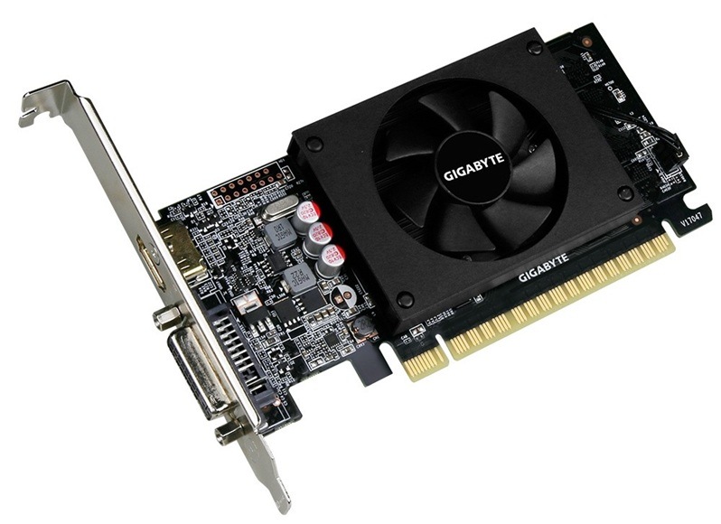 Grafická karta GIGABYTE GeForce GT 710 GV-N710D5-2GL