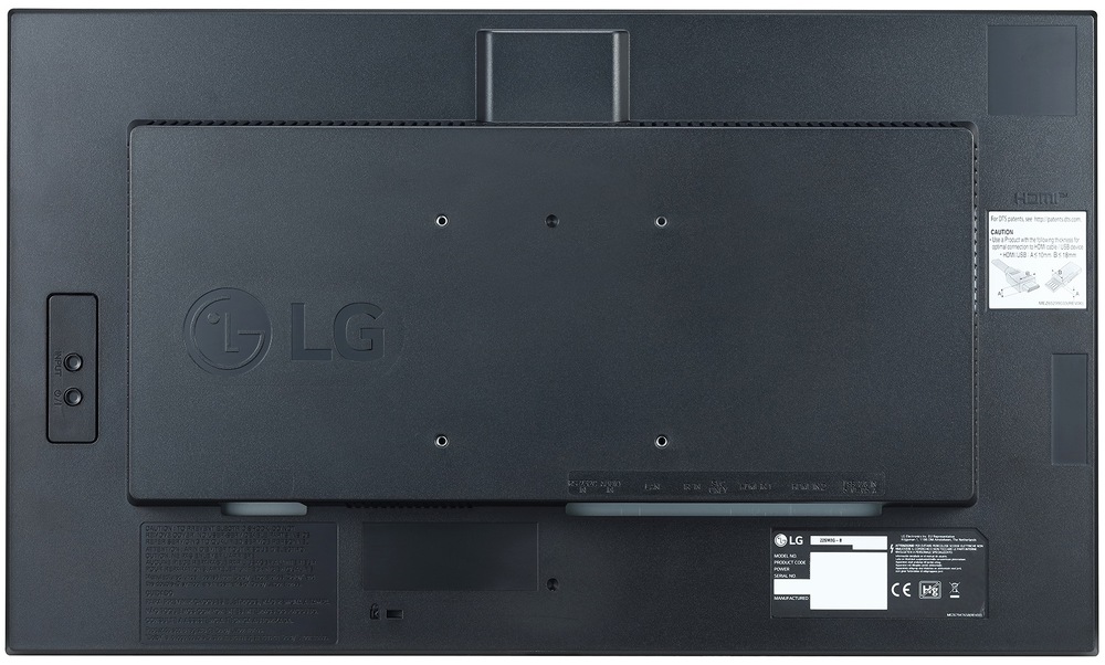 Monitor LG 22SM3G-B černý