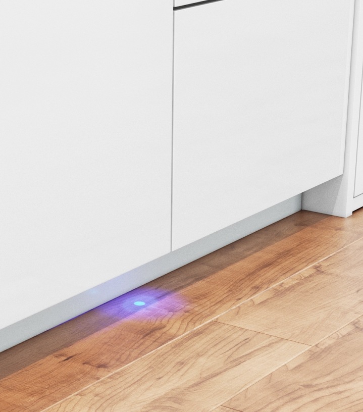 Myčka nádobí Samsung DW60A8060IB/ET Samsung DW60A8060IB/ET - Floor Info Light - světklo promítané na podlahu po skončení cyklu