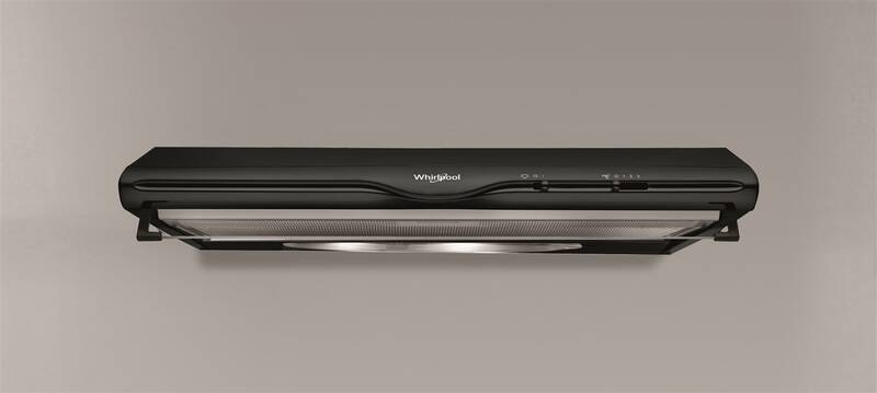 Odsavač par Whirlpool WCN 65 FLK, snadná instalace na stěnu