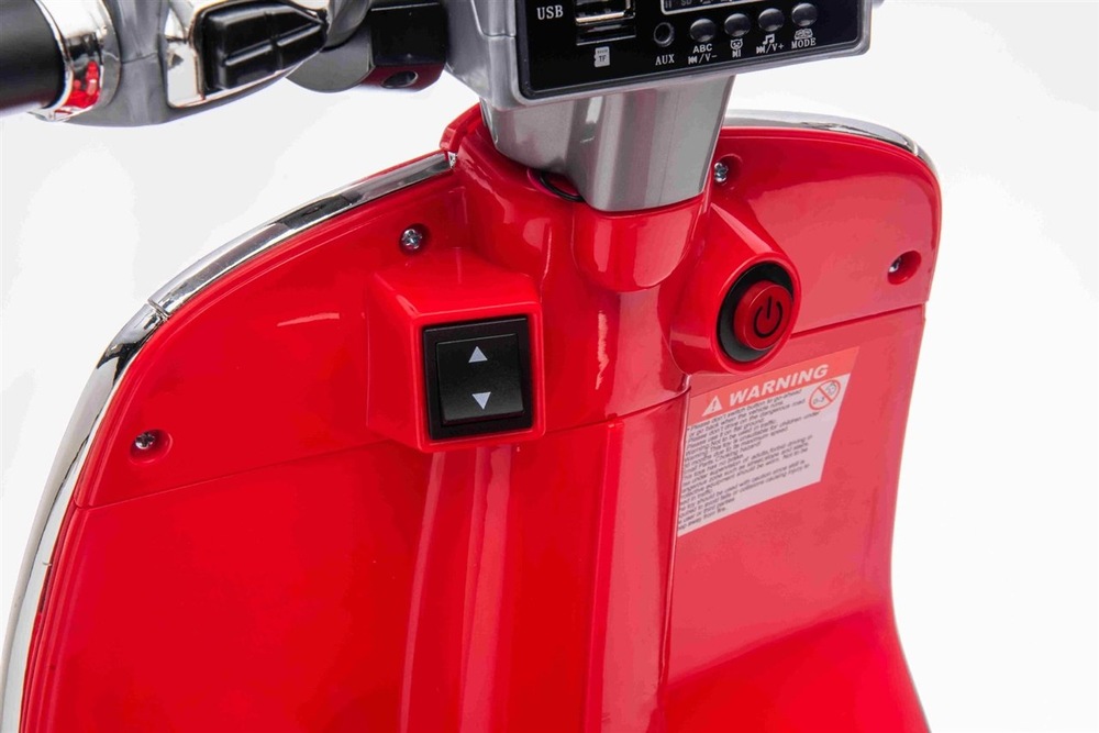 Elektrická motorka Beneo Vespa 946 červená Elektrická motorka Beneo Vespa 946 červená