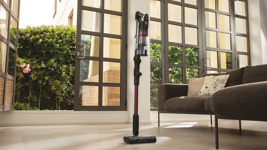 Tyčový vysavač Hoover HF1 PLUS HF1P10HX 011 černý/purpurový