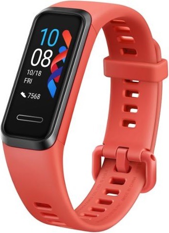 Huawei Band 4, červená