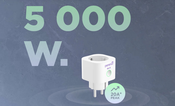 Chytrá zásuvka Perenio Power Link WiFi bílá Chytrá zásuvka Perenio Power Link WiFi bílá