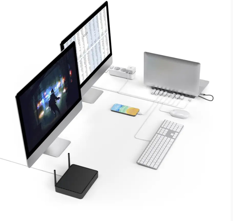 Dokovací stanice Hama Connect2Office Pro, 10 připojení Dokovací stanice Hama Connect2Office Pro, 10 připojení