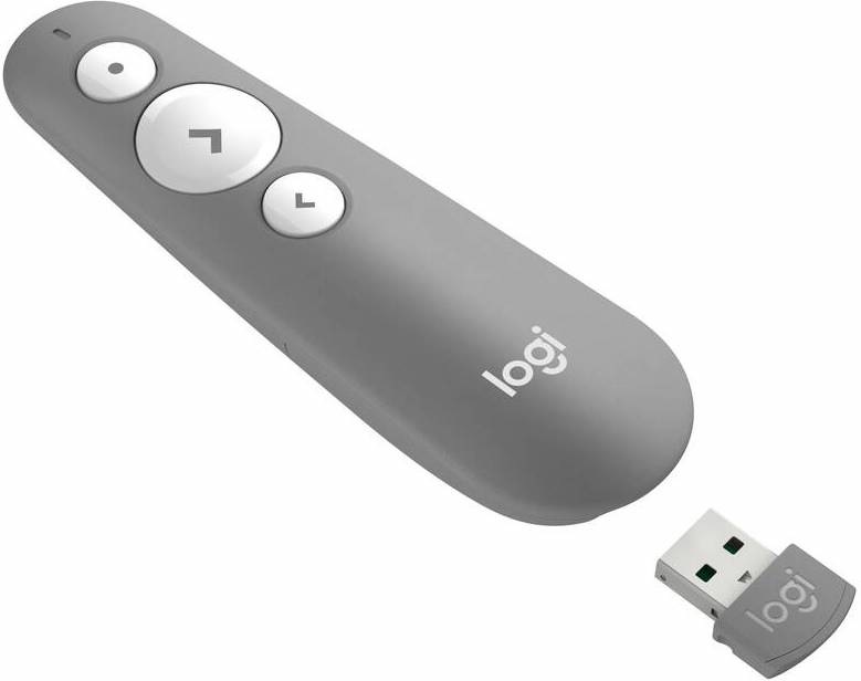 Prezentér Logitech R500s Laser šedý
