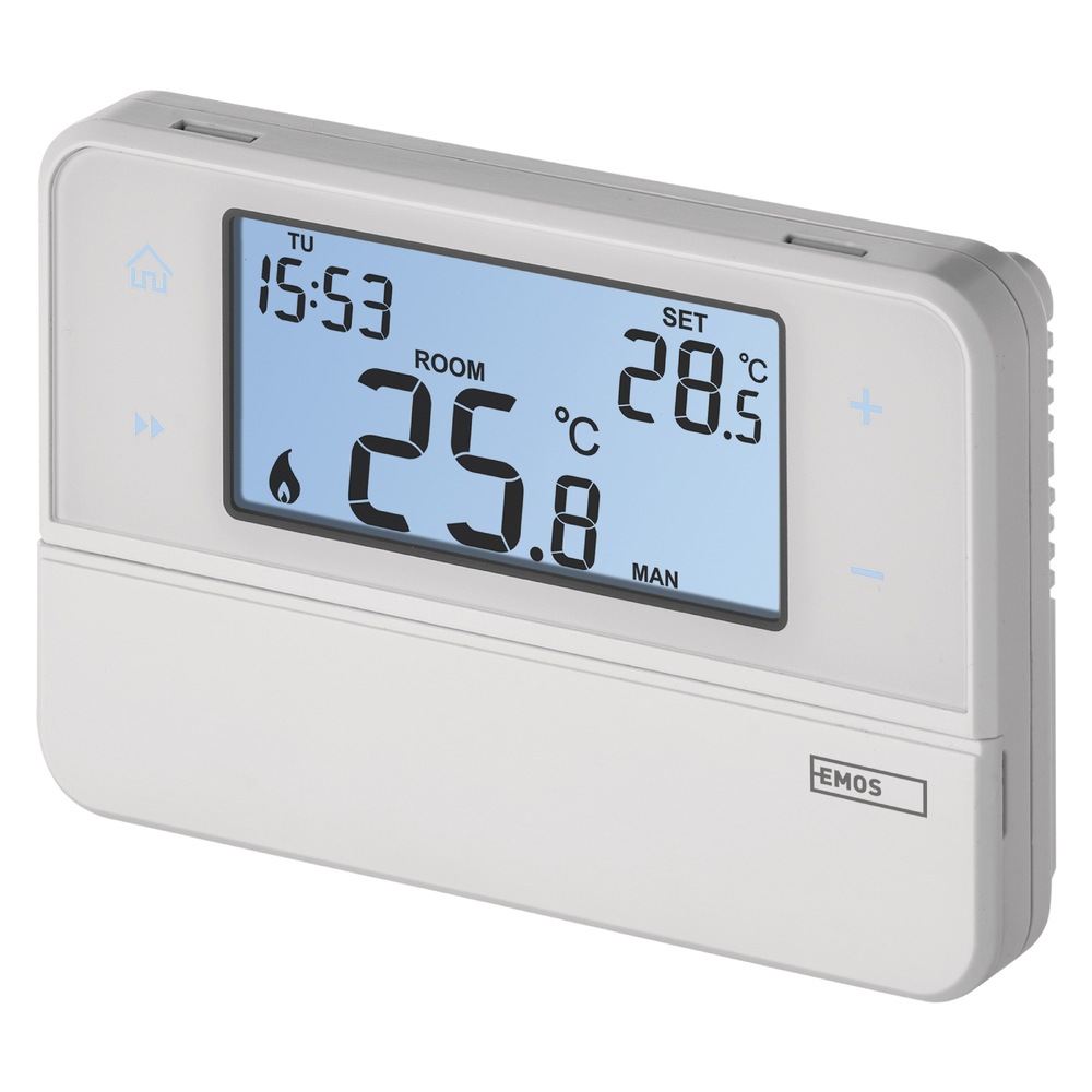 Termostat EMOS pokojový, programovatelný, drátový, OpenTherm, P5606OT Termostat EMOS pokojový, programovatelný, drátový, OpenTherm, P5606OT