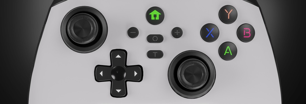 Gamepad Genesis MANGAN 400 pro PC, Switch, Mobil bílý Genesis MANGAN 400