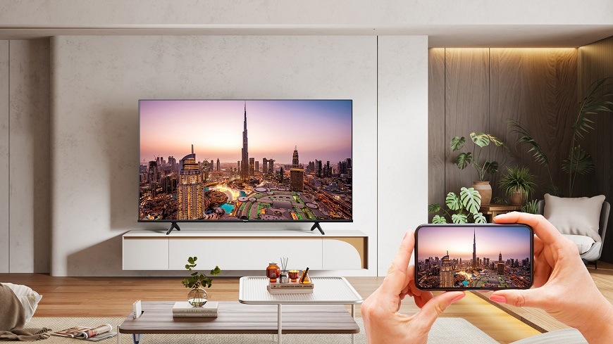 Televize Hisense 100E7NQ, Share to TV