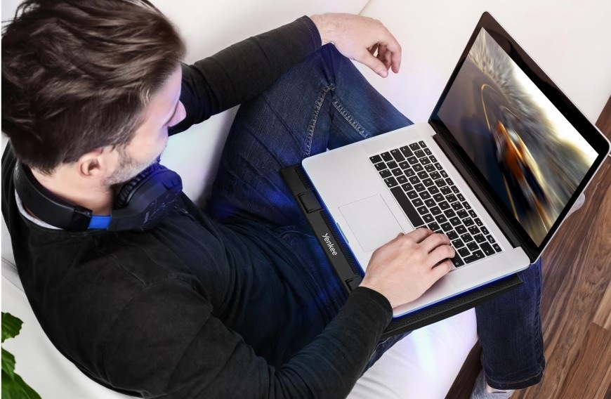 Chladící podložka použitá pro NTB YENKEE Blue Lighting