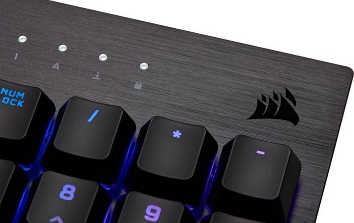 Klávesnice Corsair K60 RGB PRO Cherry Viola, US černá