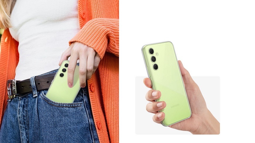 Kryt na mobil Samsung Galaxy A54 průhledný Kryt na mobil Samsung Galaxy A54 průhledný