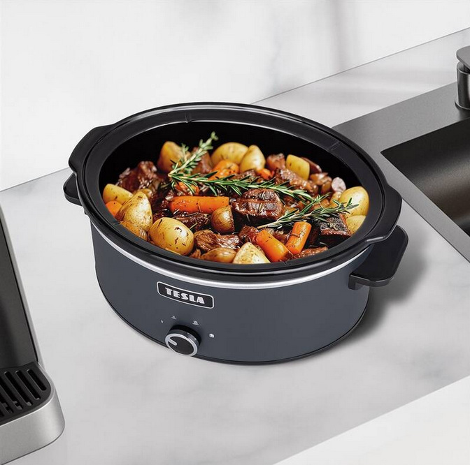 Pomalý hrnec Tesla SlowCook S500 černý Tesla SlowCook S500 černý