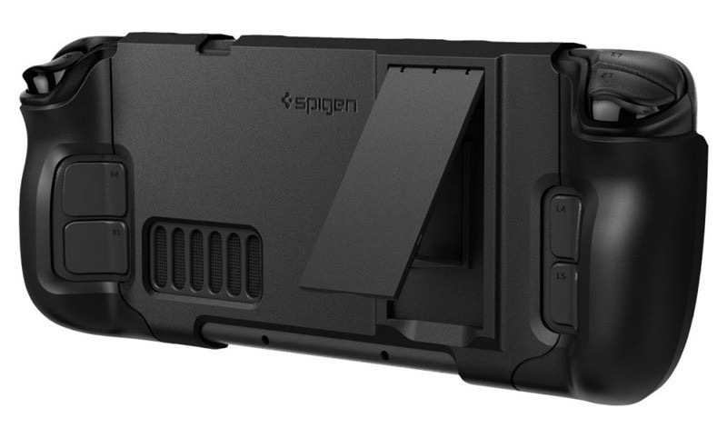 Pouzdro Spigen Thin Fit with Kick Stand - Steam Deck černé