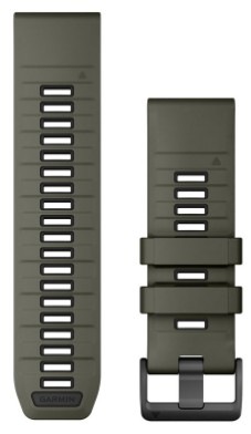 Řemínek Garmin QuickFit (26 mm) černý/zelený Řemínek Garmin QuickFit (26 mm) - černý/zelený