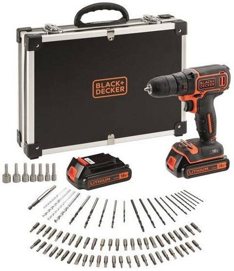 Aku vrtačka Black-Decker BDCDC18BAFC