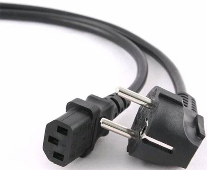 Kabel C-Tech síťový 220/230V napájecí, VDE, 1,8 m