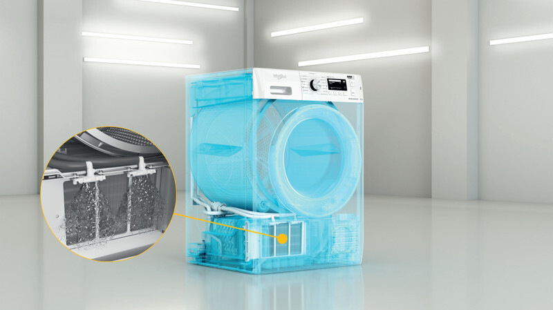 Sušička prádla Whirlpool W7 D94WB EE, bílá