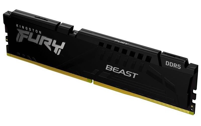 DIMM Kingston FURY Beast Black 16GB (1× 16 GB) (KF556C40BB-16)