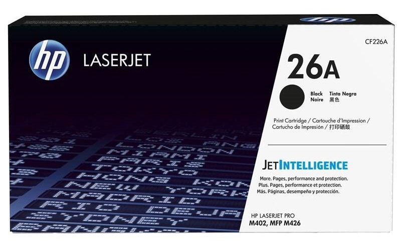 Toner HP 26A, 2 600 stran černý