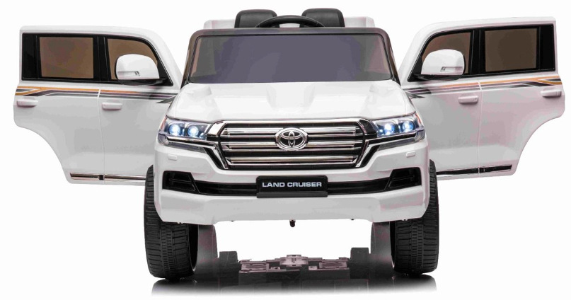 Elektrické auto Beneo Toyota Landcruiser 12V bílé