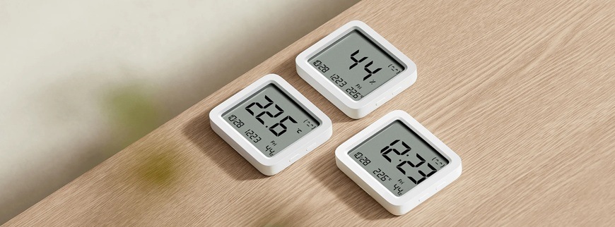 Teploměr Xiaomi Mi Temperature and Humidity Monitor 3 bílá