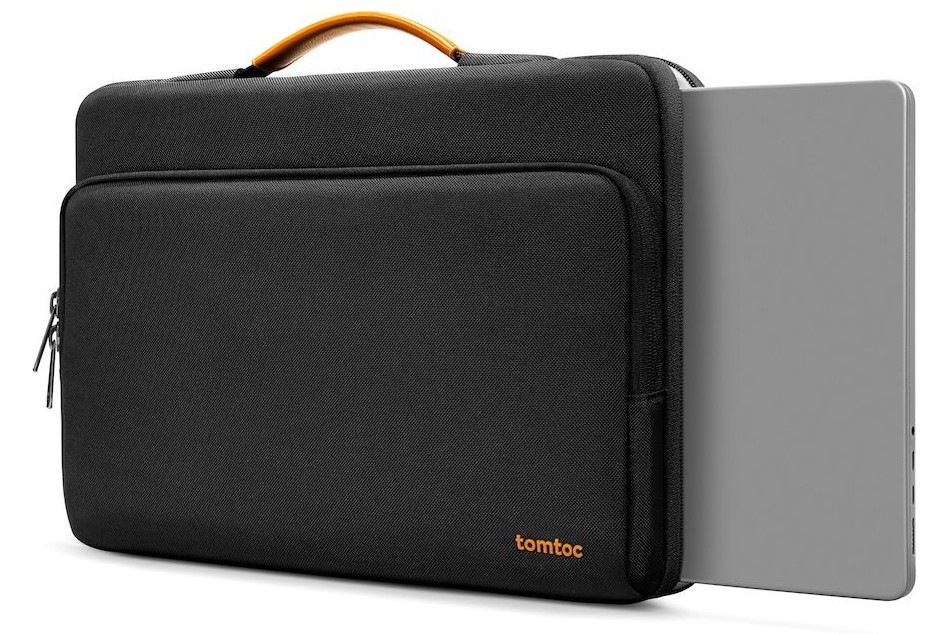 Brašna na notebook tomtoc Briefcase na 14" MacBook Pro (2021) - černá