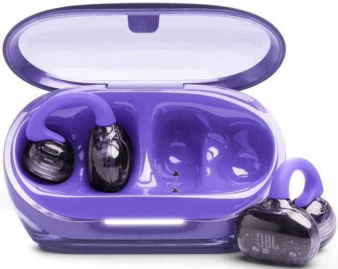 Sluchátka JBL Soundgear Clips fialová