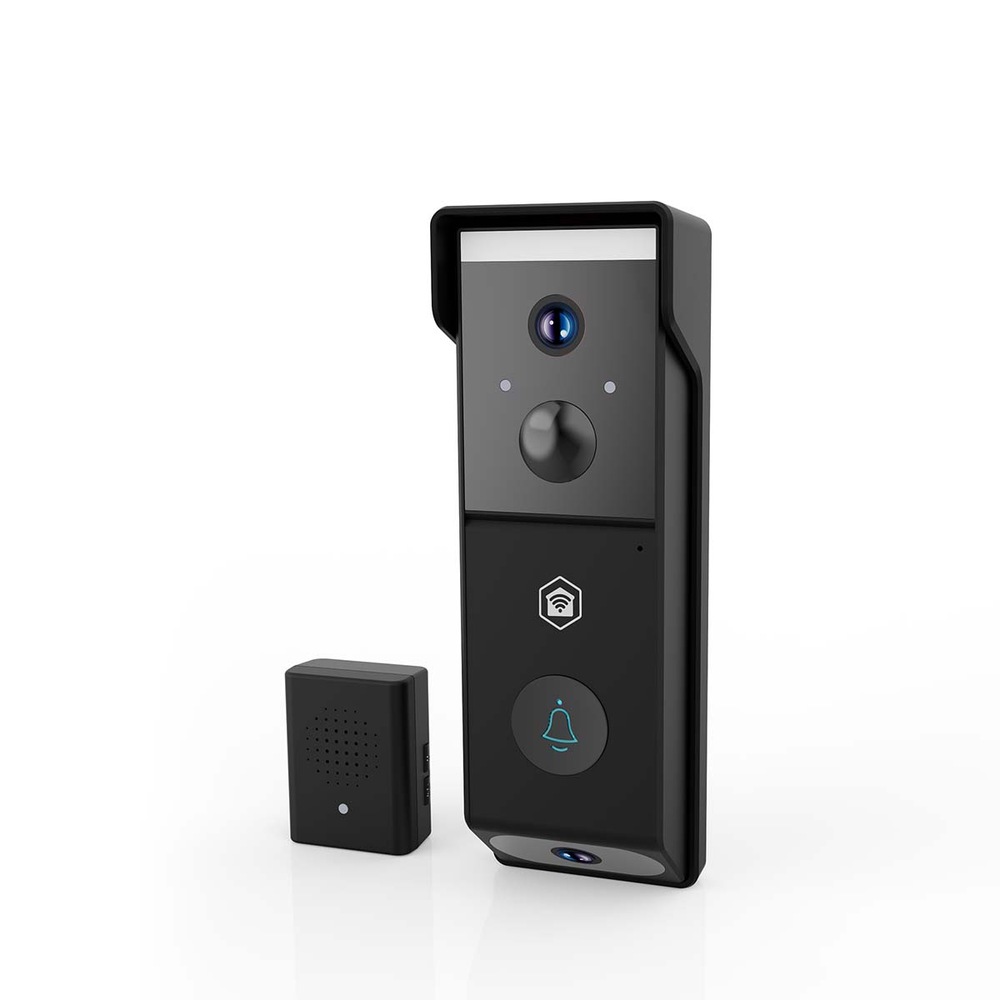 Videozvonek Nedis SmartLife WIFICDP31BK v černém provedení