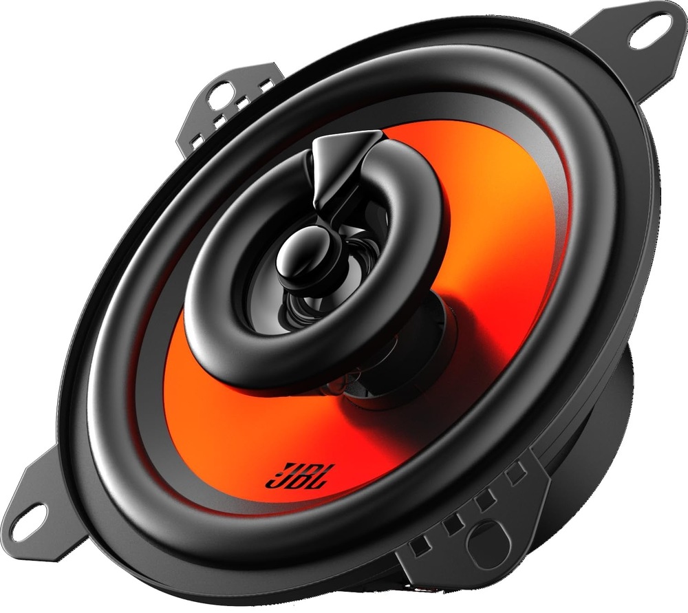 Pohled šikmo ze strany na reproduktor JBL Stage1 Gen2 42F
