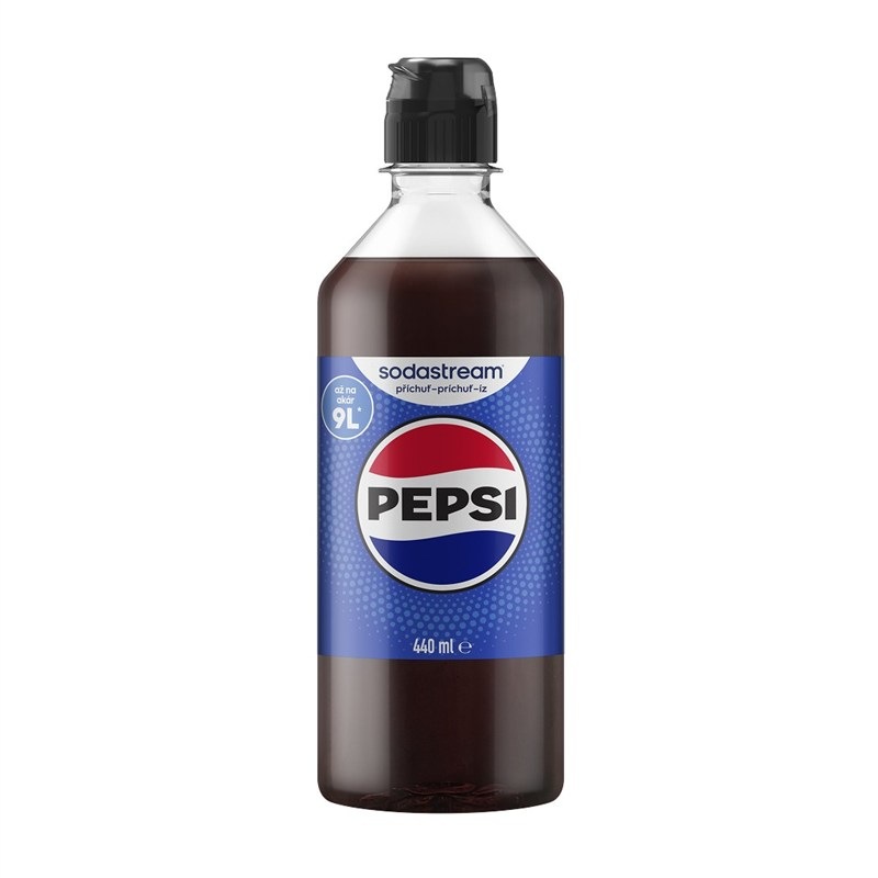 Příchuť pro perlivou vodu SodaStream DC Pepsi 440 ml