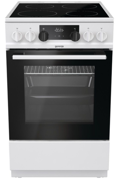 Sklokeramický sporák Gorenje Essential EC535G MultiAir bílá barva
