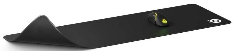 Podložka pod klávesnici a myš SteelSeries QcK Edge XL 90x30 cm černá