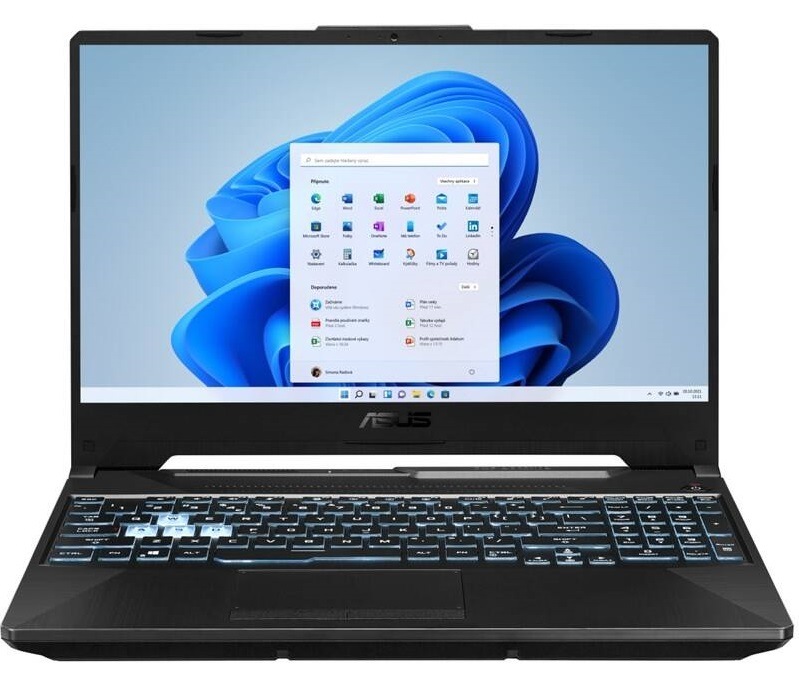 Notebook Asus TUF Gaming F15 černý