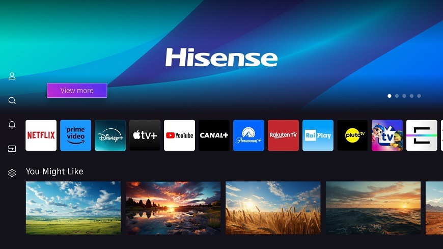 Televize Hisense 75U8NQ, VIDAA U7.6