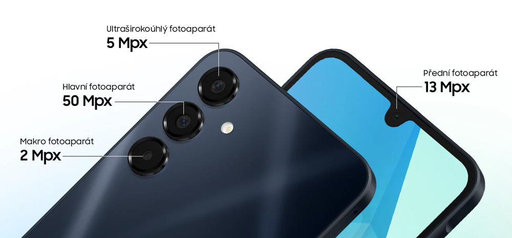 Mobilní telefon Samsung Galaxy A16 LTE 4 GB / 128 GB - Blue Black Mobilní telefon Samsung Galaxy A16 LTE 4 GB / 128 GB - Blue Black