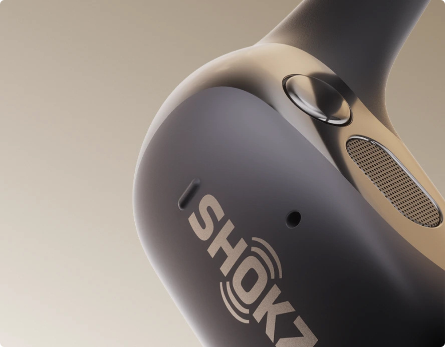 Sluchátka Shokz OpenFit 2+ stříbrná