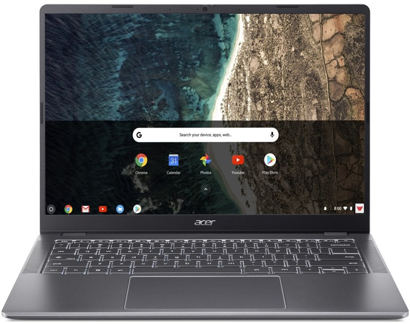 Acer Chromebook Plus 514, šedá