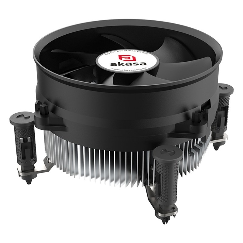 Chladič CPU AKASA Lo-Noise Intel LGA1700 Cooler, 77 W TDP