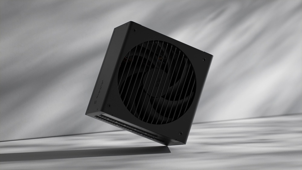 Zdroj FRACTAL DESIGN Ion 3 750W 80Plus Gold černý Japonské kondenzátory 105 °C a odolné materiály zajišťují spolehlivý provoz s 10letou zárukou