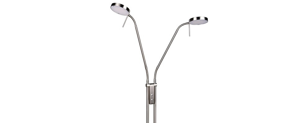 Stojací lampa TRIO 423310207 MONZA stříbrná Stojací lampa TRIO 423310207 MONZA poskytuje barevnou teplotu 4 000 K