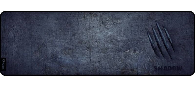 Podložka pod klávesnici a myš YENKEE YPM 3007 Shadow XL, 90 x 30 cm šedá
